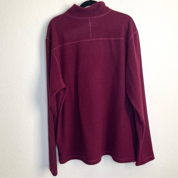 The North Face Mens Textured Cap Rock 1/4 Zip Pullover Boysenberry Size XXL - Picture 6 of 11